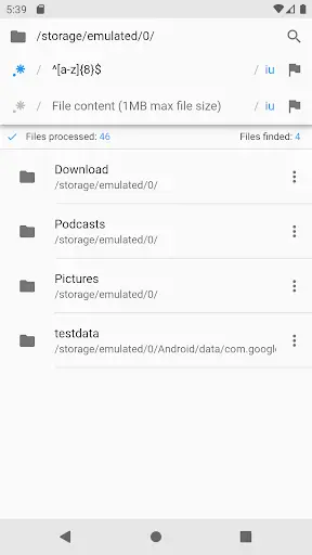 Regex Search - Finding files screenshot 3