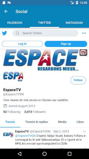 Espace FM Guinée - ESPACE TV G screenshot 3