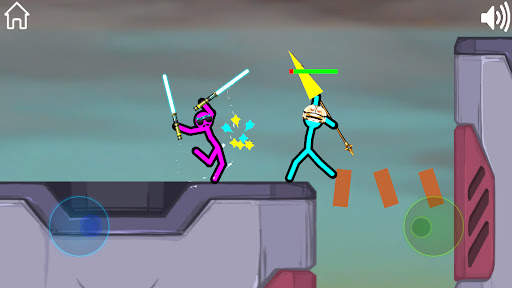 Stickman War: 2 Player Games screenshot 1