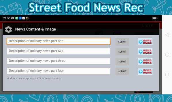 News FoodStreet Rec Lite screenshot 5