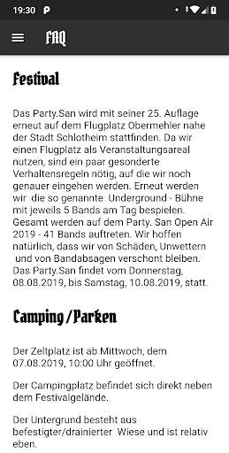 Party.San App screenshot 6