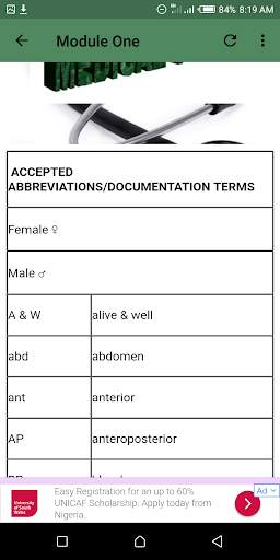 Medical Terminologies screenshot 4