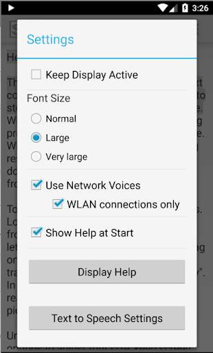 Speech TTS Voice Reader Speak Aloud скриншот 4