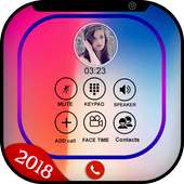 X Caller Screen Dailer -iCaller Screen Dailer 2018 icon