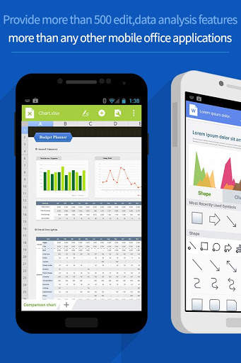 Polaris Office for BlackBerry screenshot 6