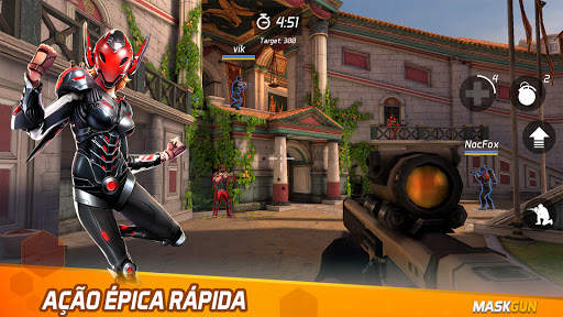 MaskGun: Jogo de tiro arma FPS screenshot 1