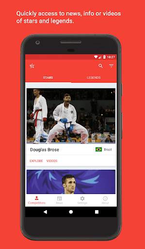 Karate Stars: news, biographies and videos screenshot 1