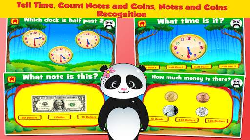 Panda Second Grade Games screenshot 3