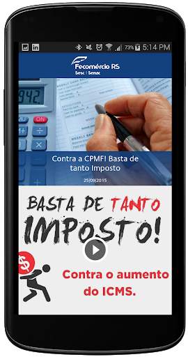 Fecomércio-RS News screenshot 1