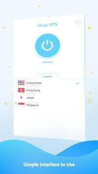 Sharp VPN -  Free VPN & Fast screenshot 2