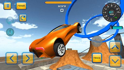 Industrial Area Car Jumping 3D screenshot 2