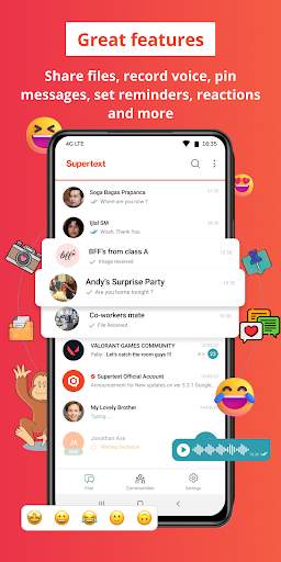 Supertext Messenger screenshot 6