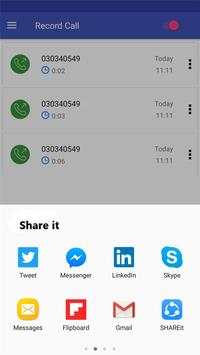 New Automatic Call Recorder 2018 screenshot 5