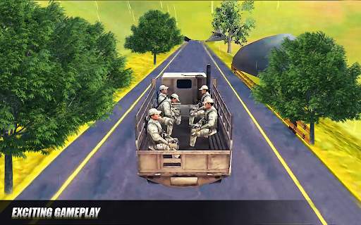 Army truck driving simulator screenshot 6