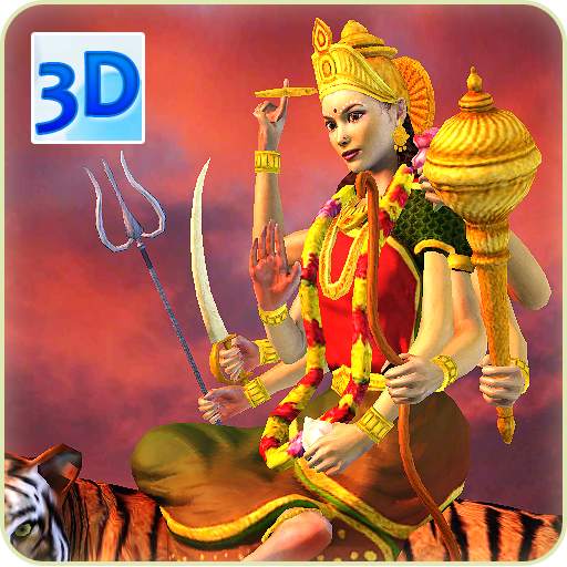 3D Durga Live Wallpaper 8.1