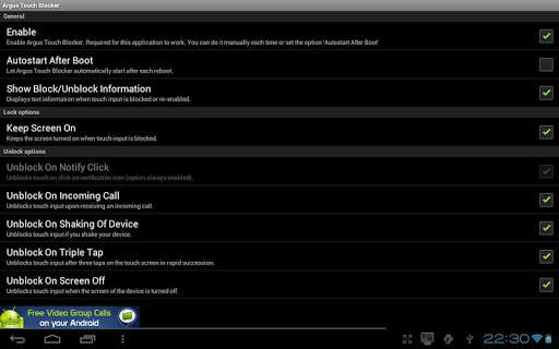 Touch Blocker / Disable Touch 3 تصوير الشاشة