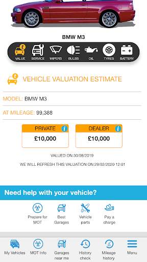KnowYourCar: Free car check, vehicle help. MOT/TAX screenshot 3