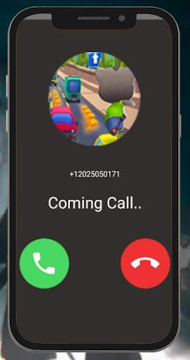Call For Talking Tom Gold Fake Call Video Simulate screenshot 1