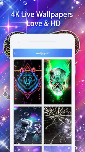 4K Live Wallpapers - Love、HD screenshot 2
