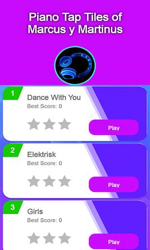 🔥Marcus & Martinus Piano Tap Tiles🔥 screenshot 1