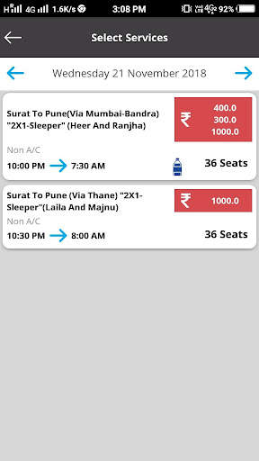 Kingbus.in screenshot 4