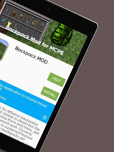 Backpack Mod for MCPE screenshot 13