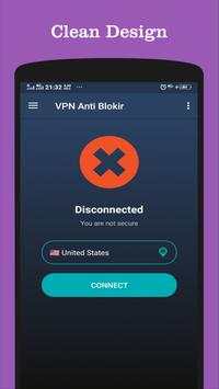 Free VPN Anti Blokir - Fast and Secure VPN 5 تصوير الشاشة