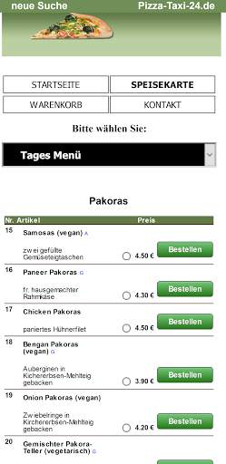 Pizza-Taxi-24.de - Mobile screenshot 5