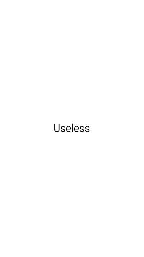 Useless App screenshot 1