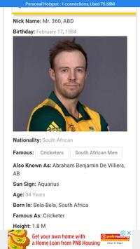 Indian Cricketers -Journey screenshot 6