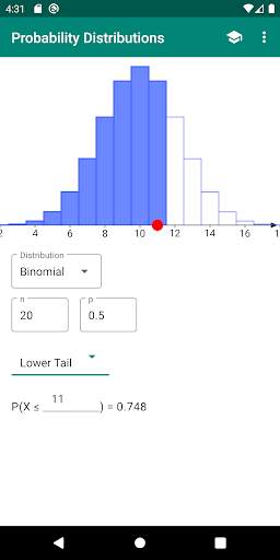 Probability Distributions скриншот 2