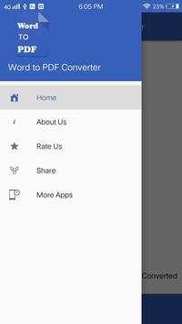 Word to PDF Converter 1 تصوير الشاشة