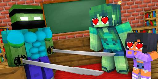 Monster School Mod for MCPE screenshot 2