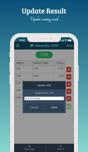 University CGPA Calculator screenshot 6