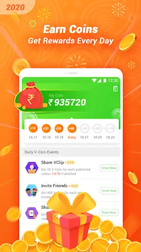 VClip - Ur Video Status, Indian Whatsapp Status screenshot 3
