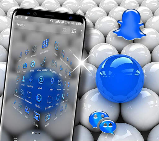 3D Balls Launcher Theme screenshot 6
