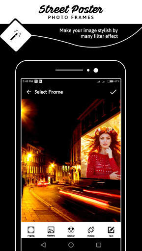 Street Poster Photo Frames screenshot 2