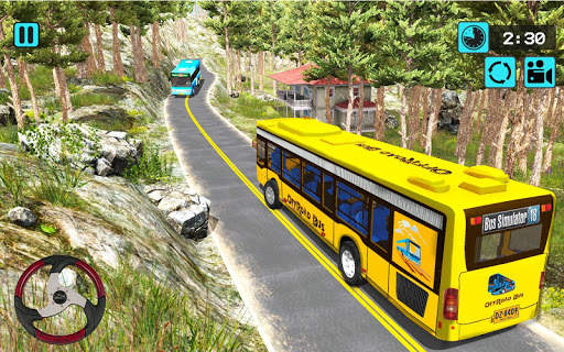 Offroad Bus Hill Climb Simulator 2019 screenshot 1