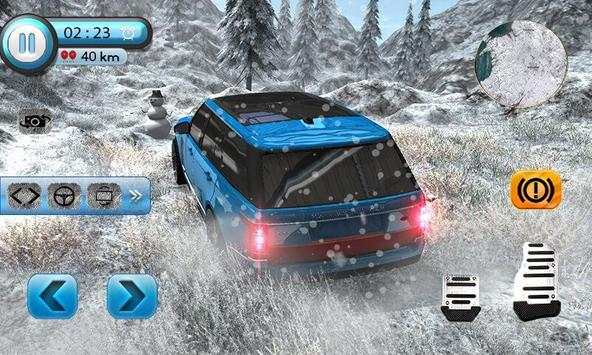 Offroad Rover Snow Driving screenshot 3