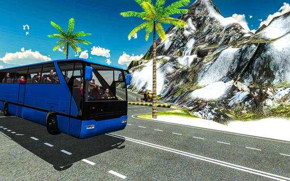 Snow Bus Driving Simulator 3D screenshot 5