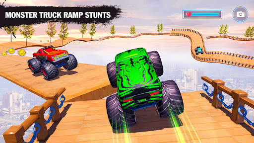 Monster Truck Racing Car Games screenshot 2