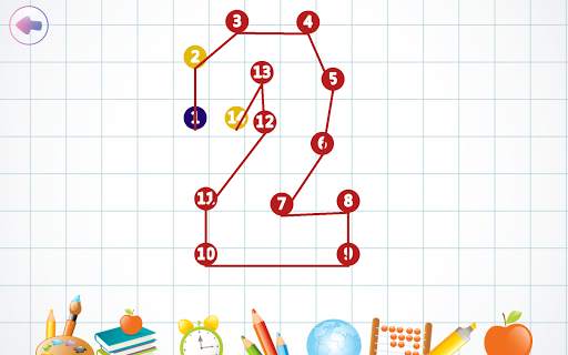 iLearn: Kids Connect the Dots FREE (Preschool) screenshot 8