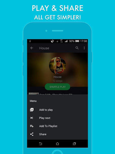 Free Music Player & Streamer 14 تصوير الشاشة