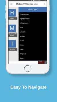 Mobile TV ,Movies Live screenshot 3
