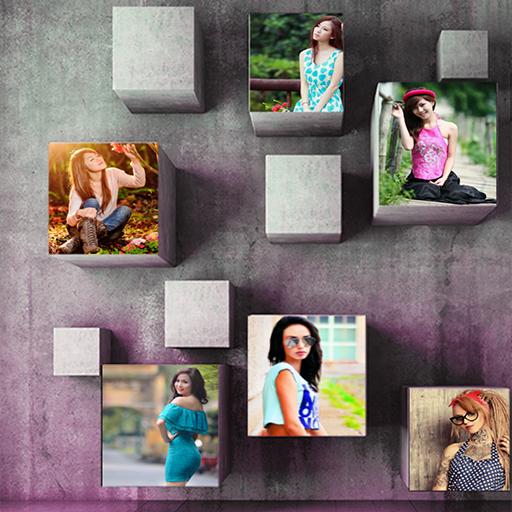 photo mixer and editor 3d आइकन