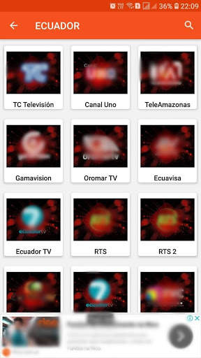 Canales Tv. Ecuador 1 تصوير الشاشة