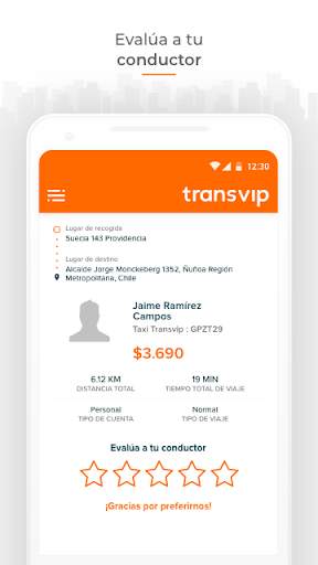 Transvip screenshot 5