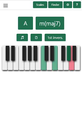 Piano Chords & Scales (free) screenshot 2