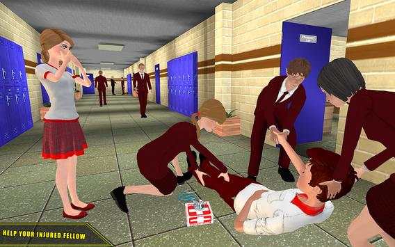 High School Girl Simulator 2018 Happy Family Games screenshot 6
