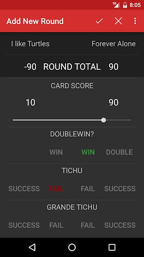 Tichu Tracker screenshot 3